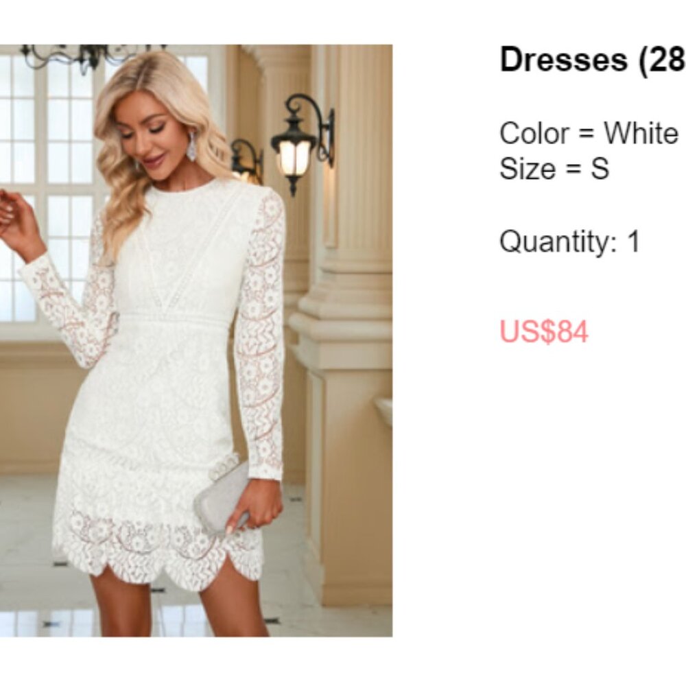 White Dress NEW BRAND with TAGS